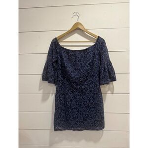 BB Dakota Danlyn Off The Shoulder Lace Dress Size 8